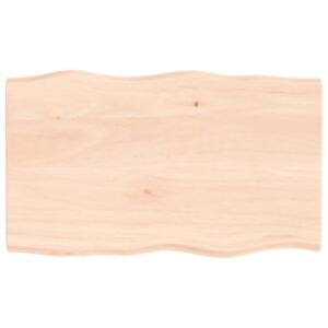 Pood24 kirjutuslaua plaat, 100 x 60 x 4 cm, töötlemata tammepuit