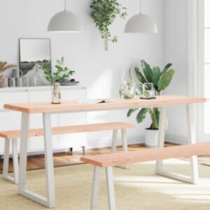 Pood24 lauaplaat, 180x60x(2-6) cm, täispuit, naturaalsed servad