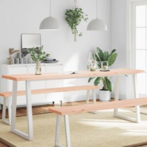 Pood24 lauaplaat, 200x40x(2-6) cm, täispuit, naturaalsed servad