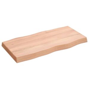 Pood24 kirjutuslaua plaat, helepruun, 80x40x6 cm, töödeldud tammepuit