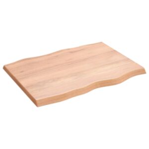 Pood24 kirjutuslaua plaat, helepruun, 80x60x4 cm, töödeldud tammepuit