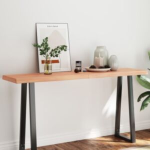 Pood24 lauaplaat, helepruun, 160x40x(2-6) cm, töödeldud täispuit