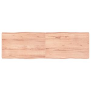 Pood24 lauaplaat, helepruun, 160 x 50 x (2-6) cm, töödeldud täispuit