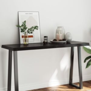 Pood24 lauaplaat, tumepruun, 140x50x(2-6) cm, töödeldud täispuit
