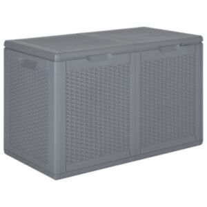 Pood24 aia hoiukast, hall, PP-rotang, 180 l