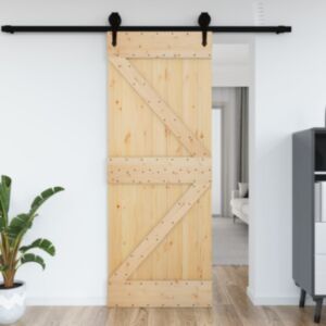 Pood24 uks, NARVIK, 70 x 210 cm, männipuit