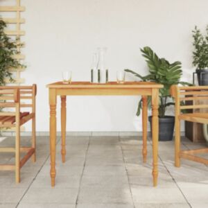 Pood24 Batavia laud, 85 x 85 x 75 cm, tiikpuu