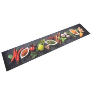 Pood24 köögivaip, pestav, vürtsid, 60 x 300 cm, samet