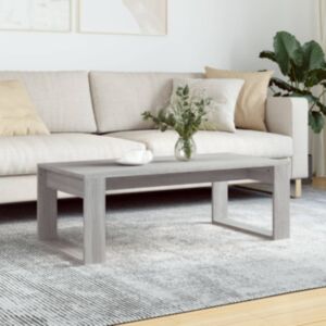 Pood24 kohvilaud, hall Sonoma tamm, 102 x 50 x 35 cm, tehispuit