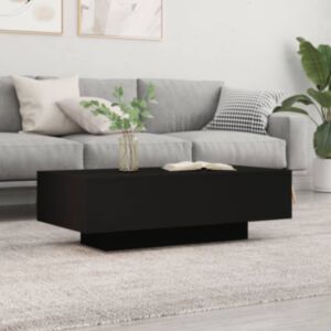 Pood24 kohvilaud, must, 100 x 49,5 x 31 cm, tehispuit