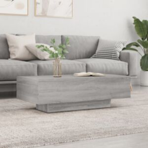 Pood24 kohvilaud, hall Sonoma tamm, 100 x 49,5 x 31 cm, tehispuit