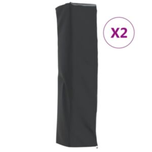 Pood24 küttekeha katted 2 tk, püramiidi kuju, 58x58x228 cm 420D Oxford
