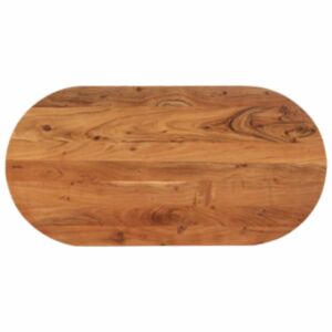 Pood24 lauaplaat, 80 x 40 x 2,5 cm, ovaalne, akaatsiapuit
