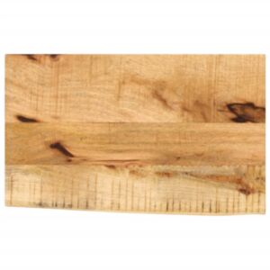 Pood24 lauaplaat, 50x20x2,5 cm, naturaalsete servadega, mangopuit