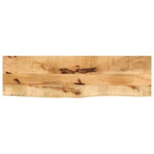 Pood24 lauaplaat, 100x20x3,8 cm, naturaalsete servadega, mangopuit
