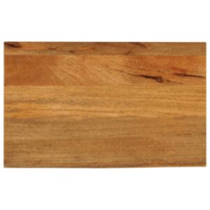 Pood24 lauaplaat, naturaalse servaga, 40x20x3,8 cm, mangopuit
