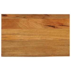 Pood24 lauaplaat, naturaalse servaga, 60x30x3,8 cm, mangopuit