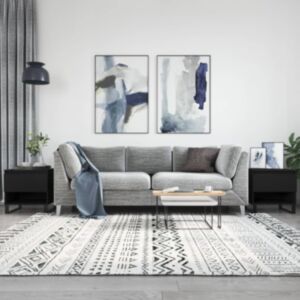 Pood24 kohvilauad 2 tk, must, 50 x 46 x 50 cm, tehispuit