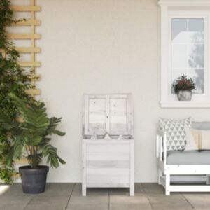 Pood24 aia hoiukast, valge, 50x49x56,5 cm, nulupuit