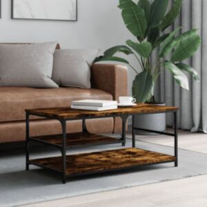 Pood24 kohvilaud, suitsutatud tamm, 90 x 49 x 40 cm, tehispuit