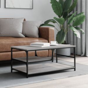 Pood24 kohvilaud, hall Sonoma tamm, 90 x 49 x 40 cm, tehispuit