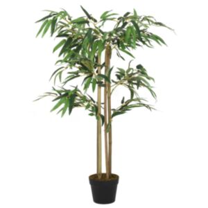 Pood24 kunstbambus, 760 lehega, 120 cm, roheline