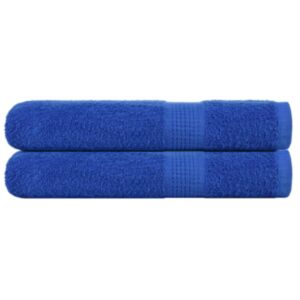 Pood24 rätikud 2 tk, sinine, 100x200 cm, 360 gsm, 100% puuvill