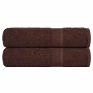 Pood24 saunalinad 2 tk, pruun, 100x150 cm, 360 gsm, 100% puuvill