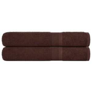 Pood24 saunarätikud 2 tk, pruun, 80x200 cm, 360 gsm, 100% puuvill