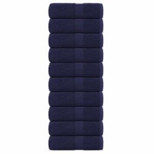 Pood24 seebirätikud 10 tk, tumesinine, 30x30 cm, 360 gsm, 100% puuvill