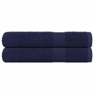 Pood24 rätikud 2 tk, tumesinine, 100x200 cm, 360 gsm, 100% puuvill