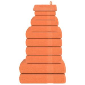 Pood24 12-osaline rätikute komplekt, oranž, 360 gsm 100% puuvill