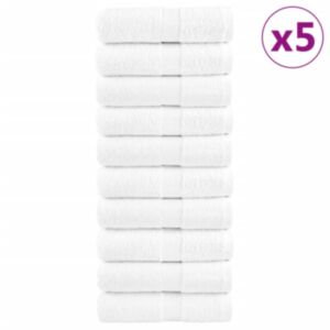 Pood24 rätikud 50 tk, valge, 30x50 cm, 600 gsm, 100% puuvill