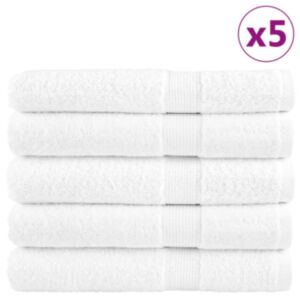Pood24 rätikud 25 tk, valge, 100 x 200 cm, 600 gsm, 100% puuvill