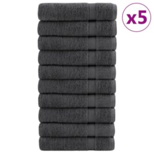 Pood24 käterätikud 50 tk, antratsiit, 50x100 cm, 600 gsm, 100% puuvill
