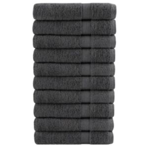 Pood24 rätikud 10 tk, antratsiit, 100 x 200 cm, 600 gsm, 100% puuvill