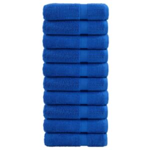 Pood24 saunalina 10 tk, sinine, 70x140 cm, 600 gsm, 100% puuvill