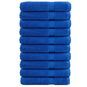 Pood24 saunalina 10 tk, sinine, 80 x 200 cm, 600 gsm, 100% puuvill
