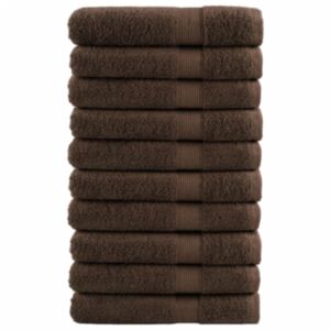 Pood24 saunalina 10 tk, pruun, 80 x 200 cm, 600 gsm, 100% puuvill