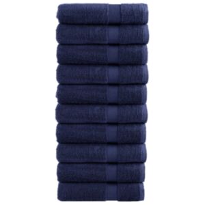 Pood24 saunalina 10 tk, tumesinine, 100x150 cm, 600 gsm, 100% puuvill