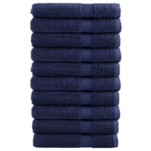 Pood24 saunalina 10 tk, tumesinine, 80 x 200 cm, 600 gsm, 100% puuvill