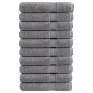 Pood24 saunalina 10 tk, hall, 80 x 200 cm, 600 gsm, 100% puuvill