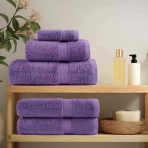 Pood24 Pesulapid 2 pcs Lilla Puuvill