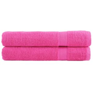 Pood24 saunalina 2 tk, roosa, 80x200 cm, 600 gsm, 100% puuvill