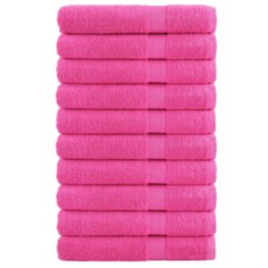 Pood24 saunalina 10 tk, roosa, 80x200 cm, 600 gsm, 100% puuvill