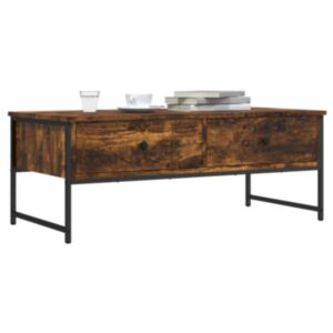 Pood24 kohvilaud, suitsutatud tamm, 101 x 49 x 39,5 cm, tehispuit