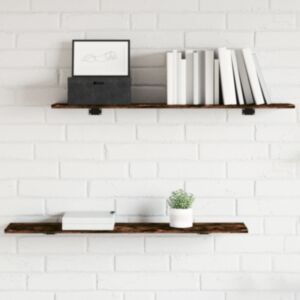 Pood24 seinariiulid 4 tk, suitsutatud tamm, 100x20x1,5 cm, tehispuit