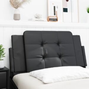 Pood24 voodipeatsi padi Zadar, must, 100 cm, kunstnahk