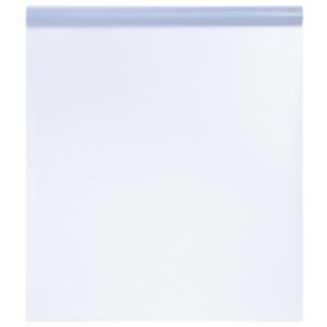 Pood24 staatiline aknakile, jäätunud, läbipaistev hall, 60x500 cm, PVC