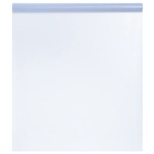 Pood24 staatiline aknakile, jäätunud, läbipaistev hall, 60x2000cm, PVC